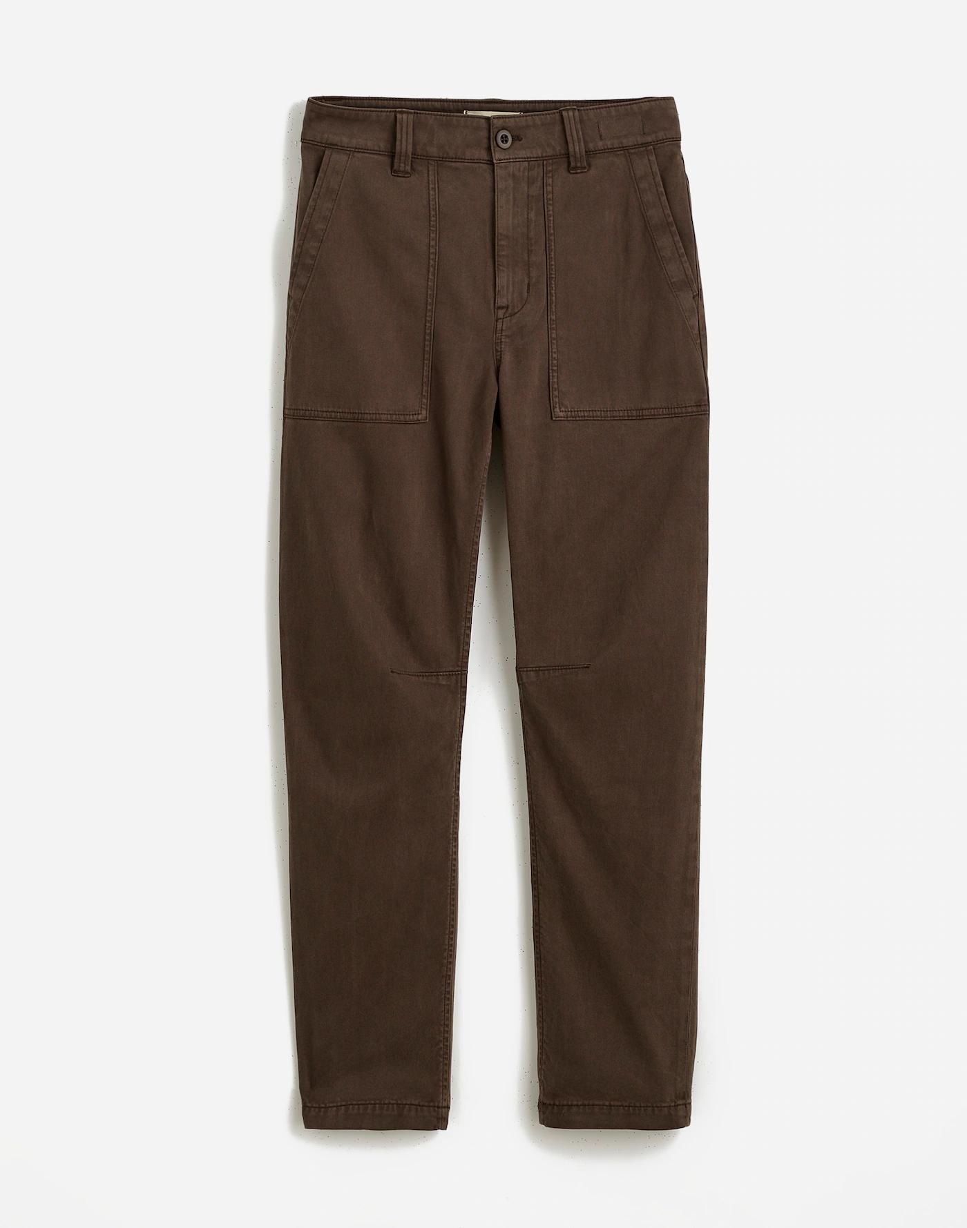 Darted Barrel-Leg Pants Product Image