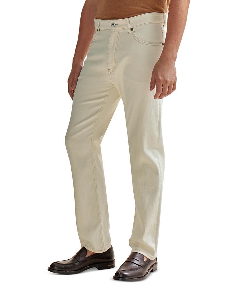 Mens Regular-Fit Jeans in Luxury-Comfort Denim Product Image