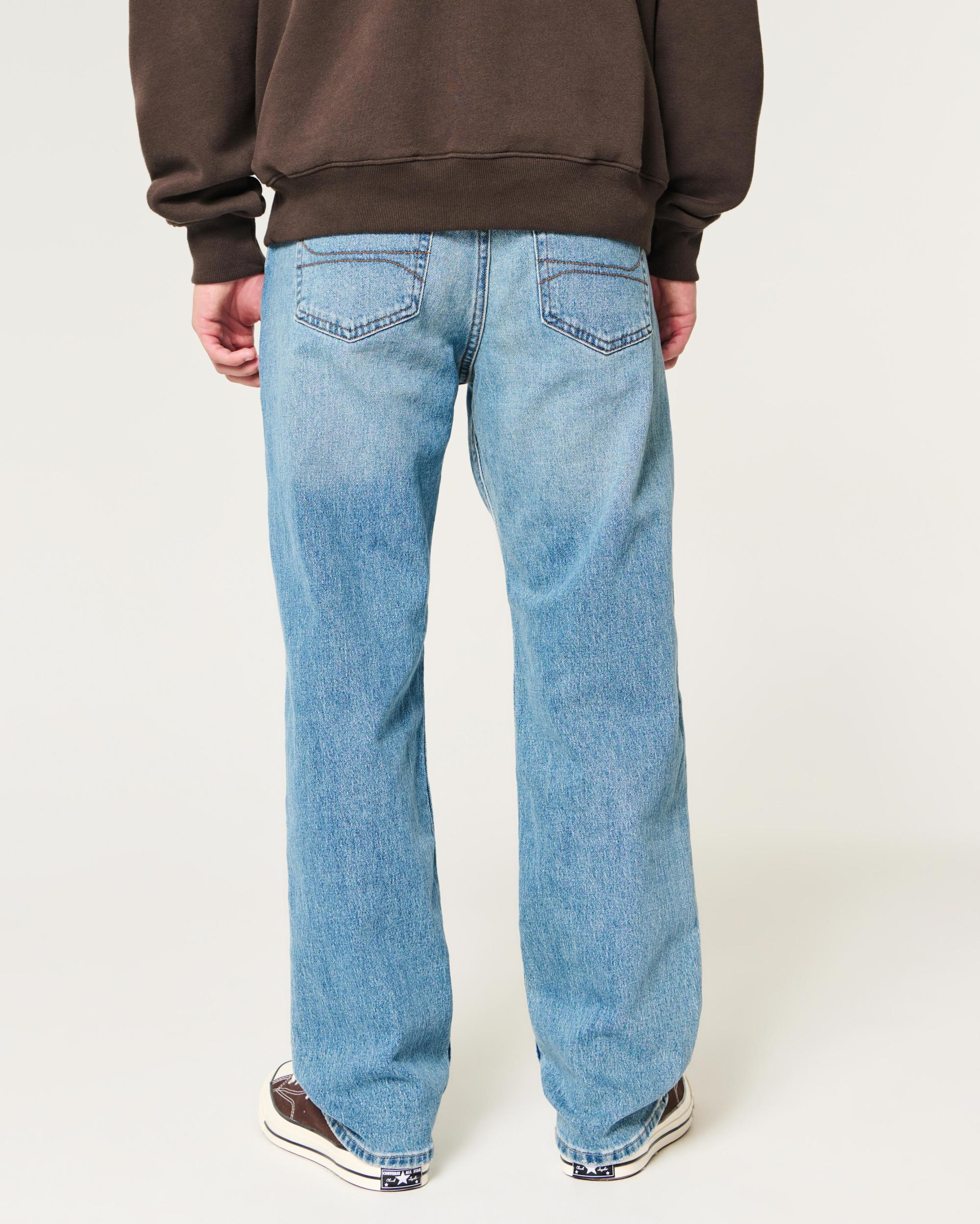 Loose Medium Wash Carpenter Jeans Product Image