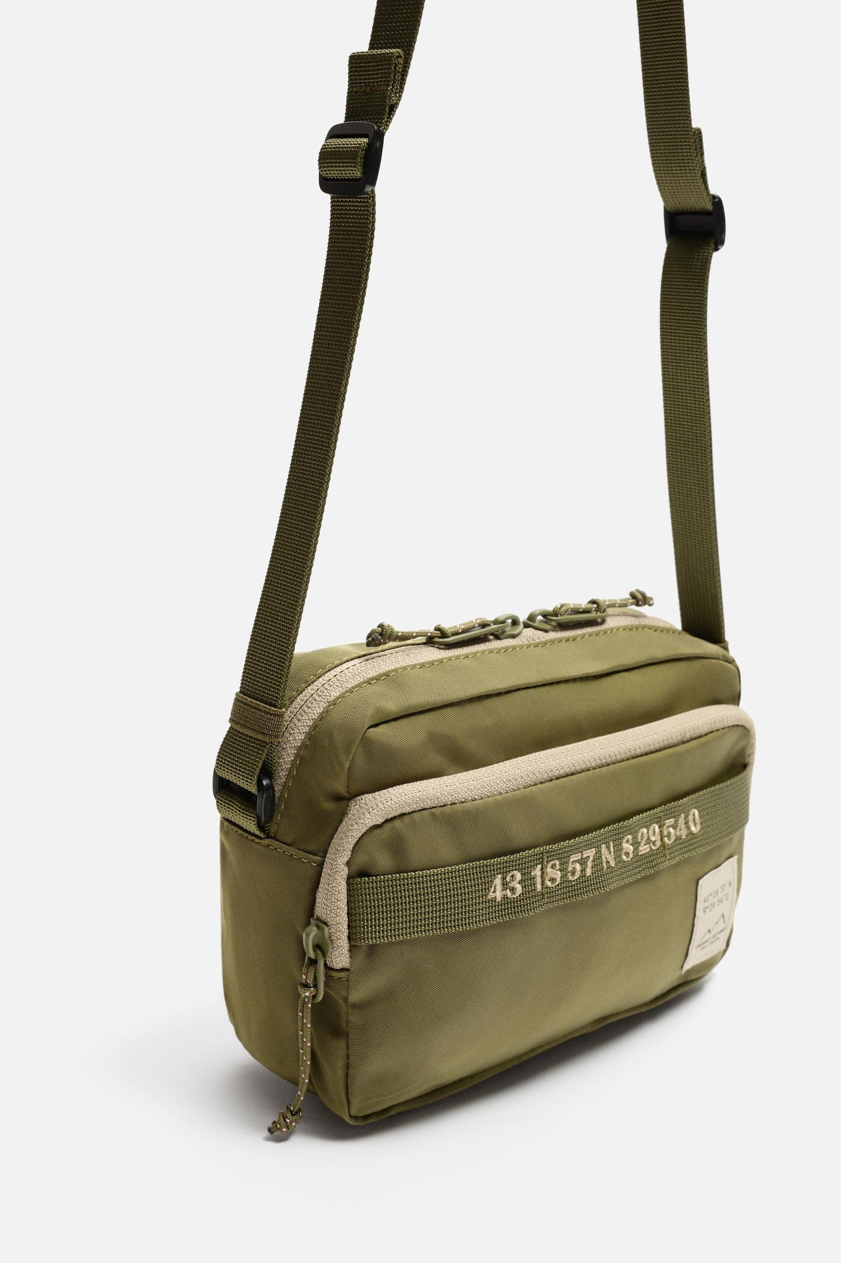 CONTRAST TECHNICAL CROSSBODY BAG Product Image