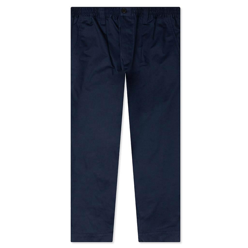 Cropped Drawstring Trousers - Ink Male Product Image