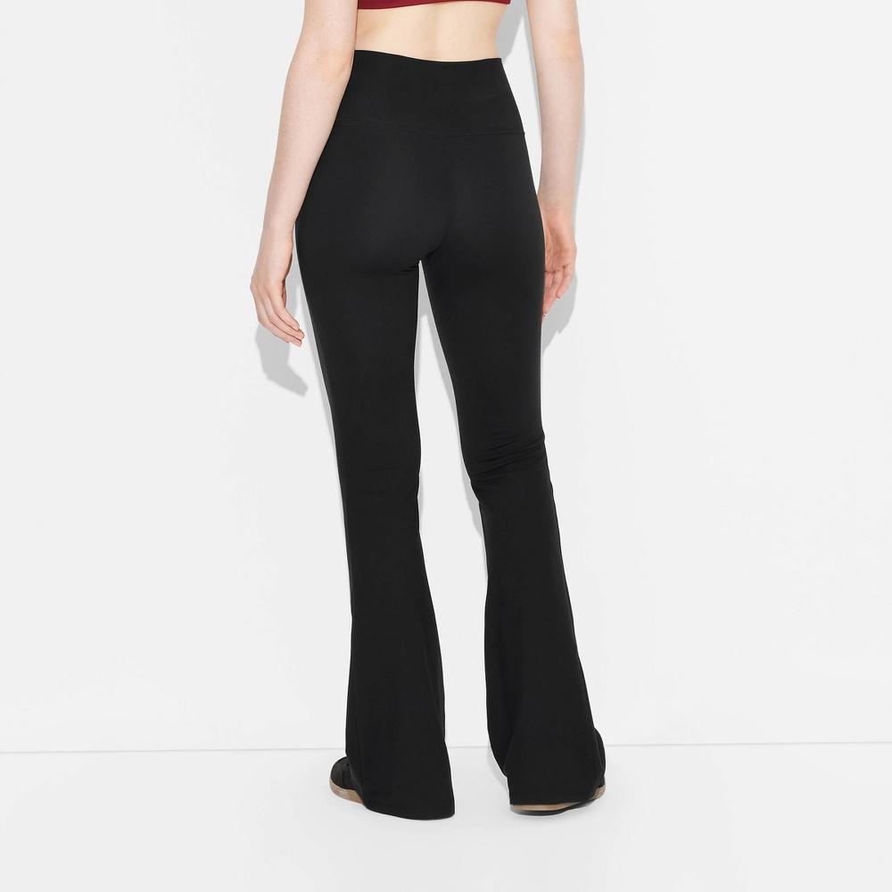 Women's Game Day High-Waisted ButterBliss Flare Leggings - Wild Fable™ Product Image