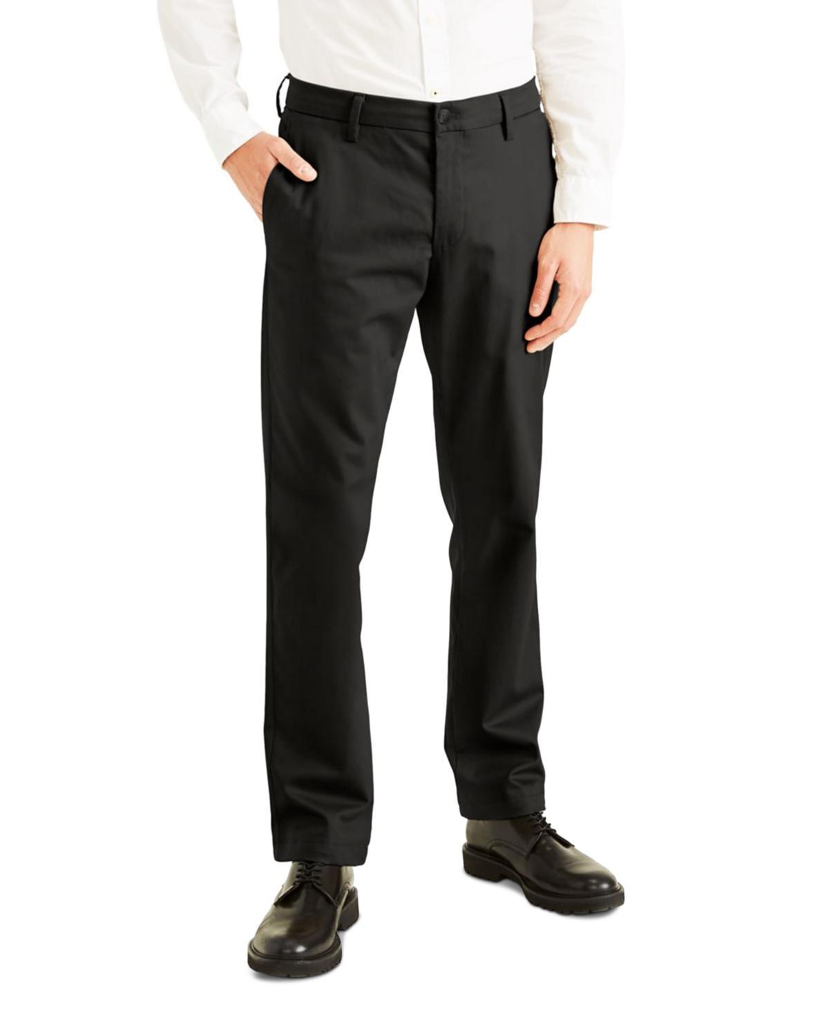 Men's Dockers® Signature Iron-Free Stain Defender Slim-Fit Khaki Pants, Size: 30 X 32, Beautiful Black Product Image