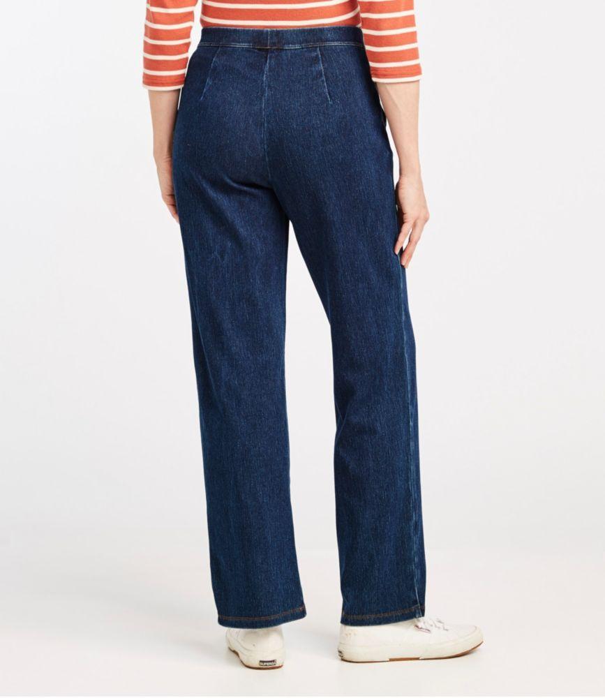 
                            Women's Perfect Fit Pants, Denim Straight-Leg
                         Product Image