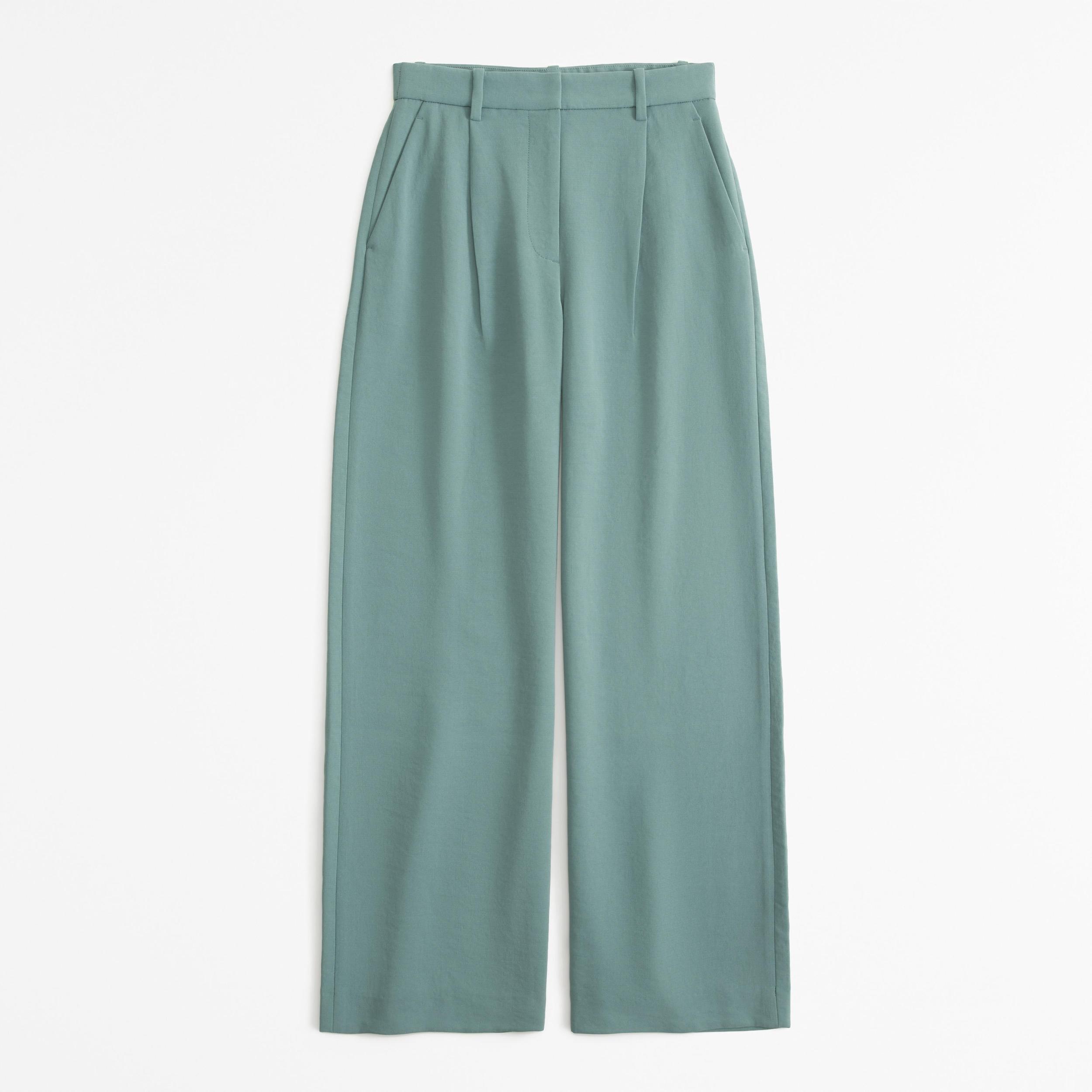 A&F Harper Tailored Premium Crepe Pant Product Image
