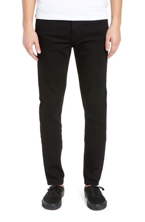 Frame Jagger Skinny Fit Jeans in Noir Product Image