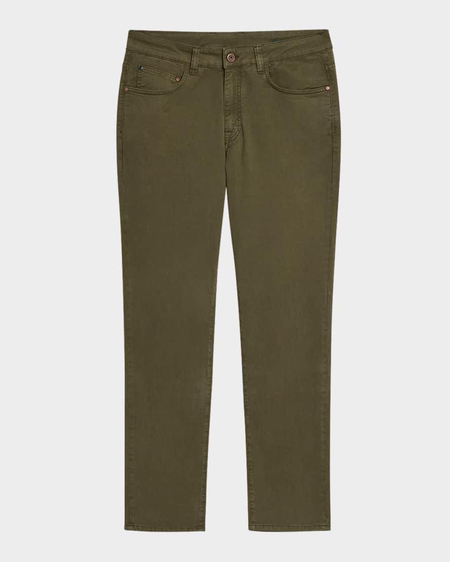 Mens 5-Pocket Twill Pants Product Image