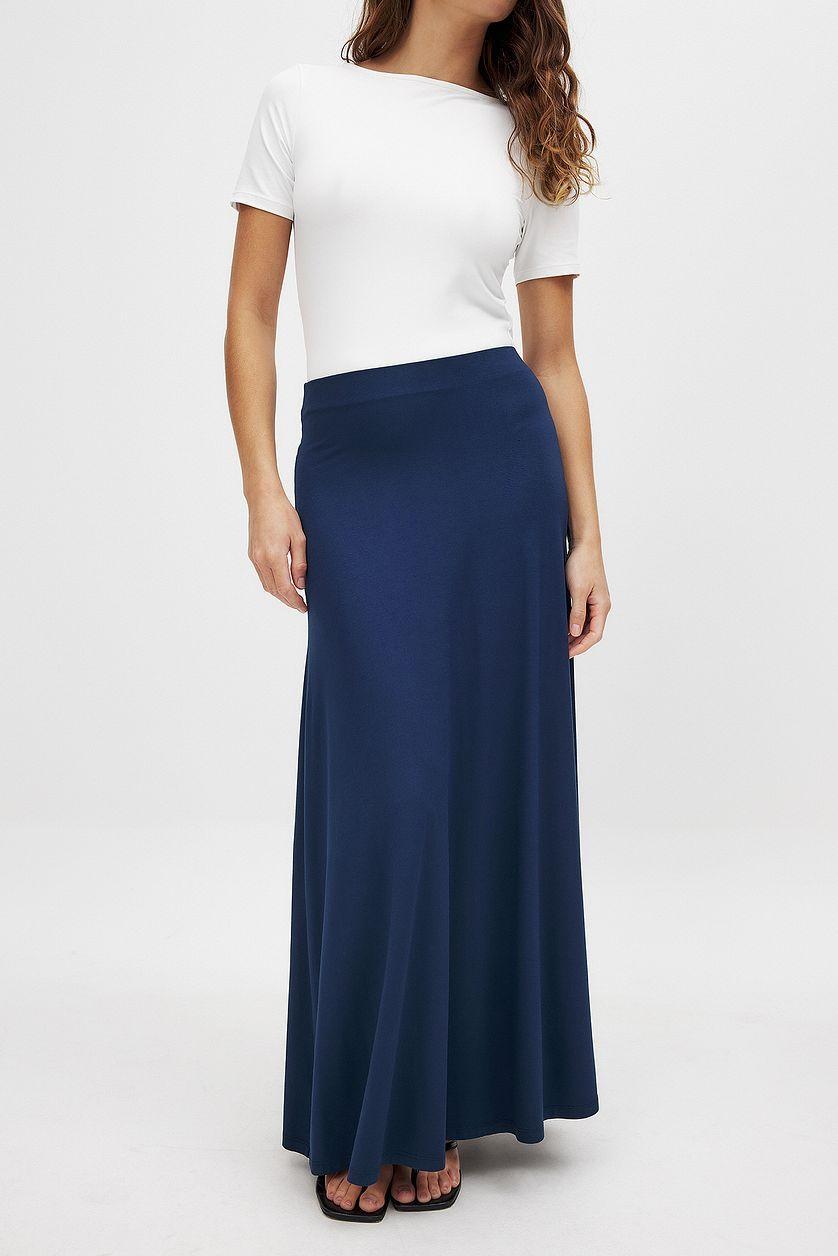 Soft Line Flowy Maxi Skirt Product Image