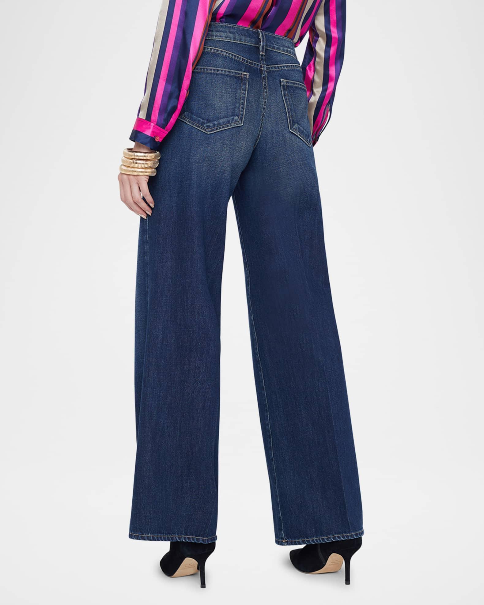 Alicent High-Rise Sneaker Wide-Leg Jeans Product Image