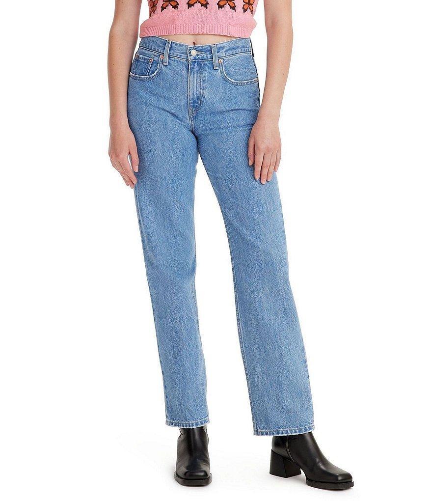 Levi's® Low Pro Mid Rise Straight Jeans Product Image