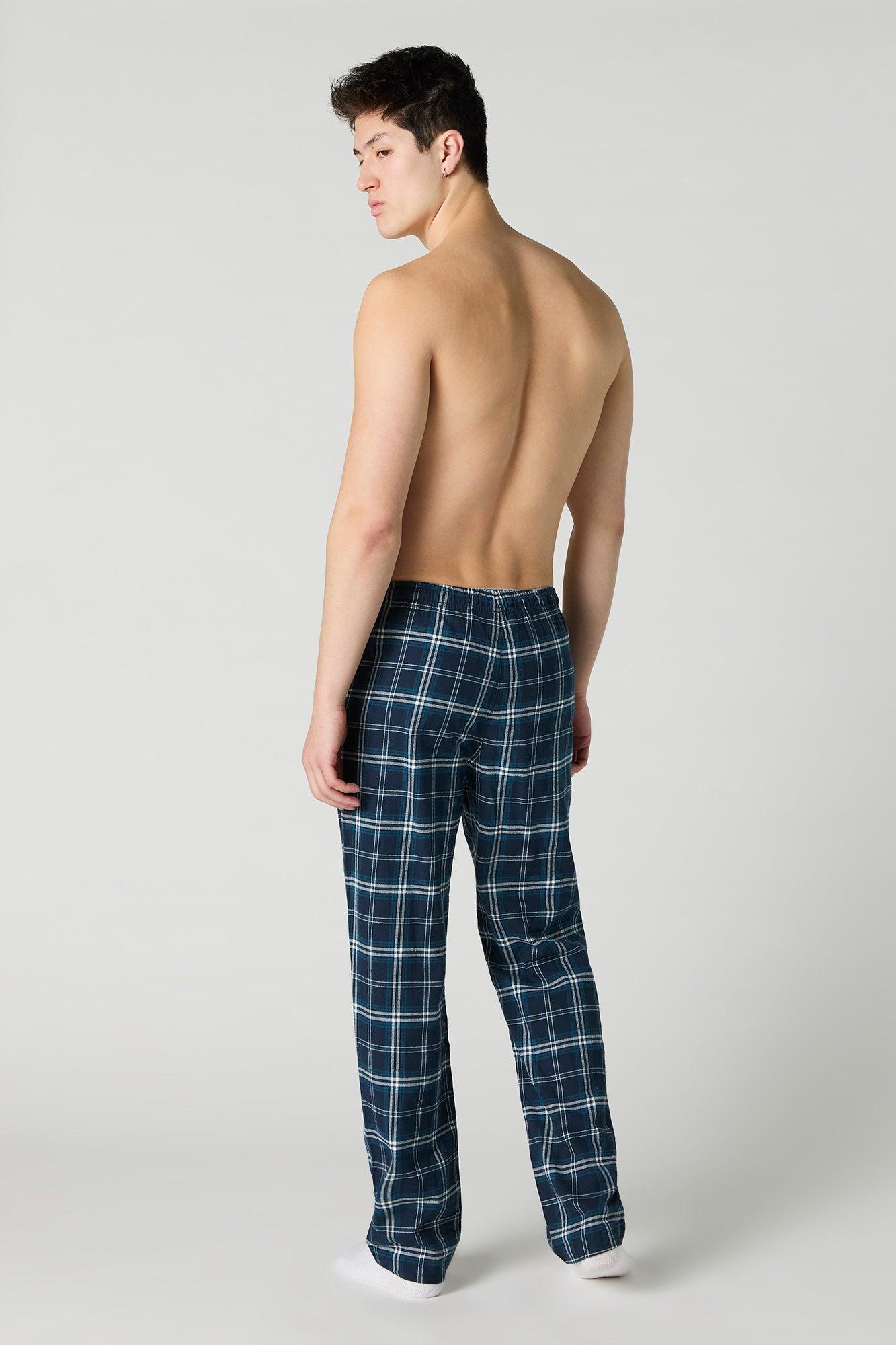 Plaid Pajama Pant Male Product Image