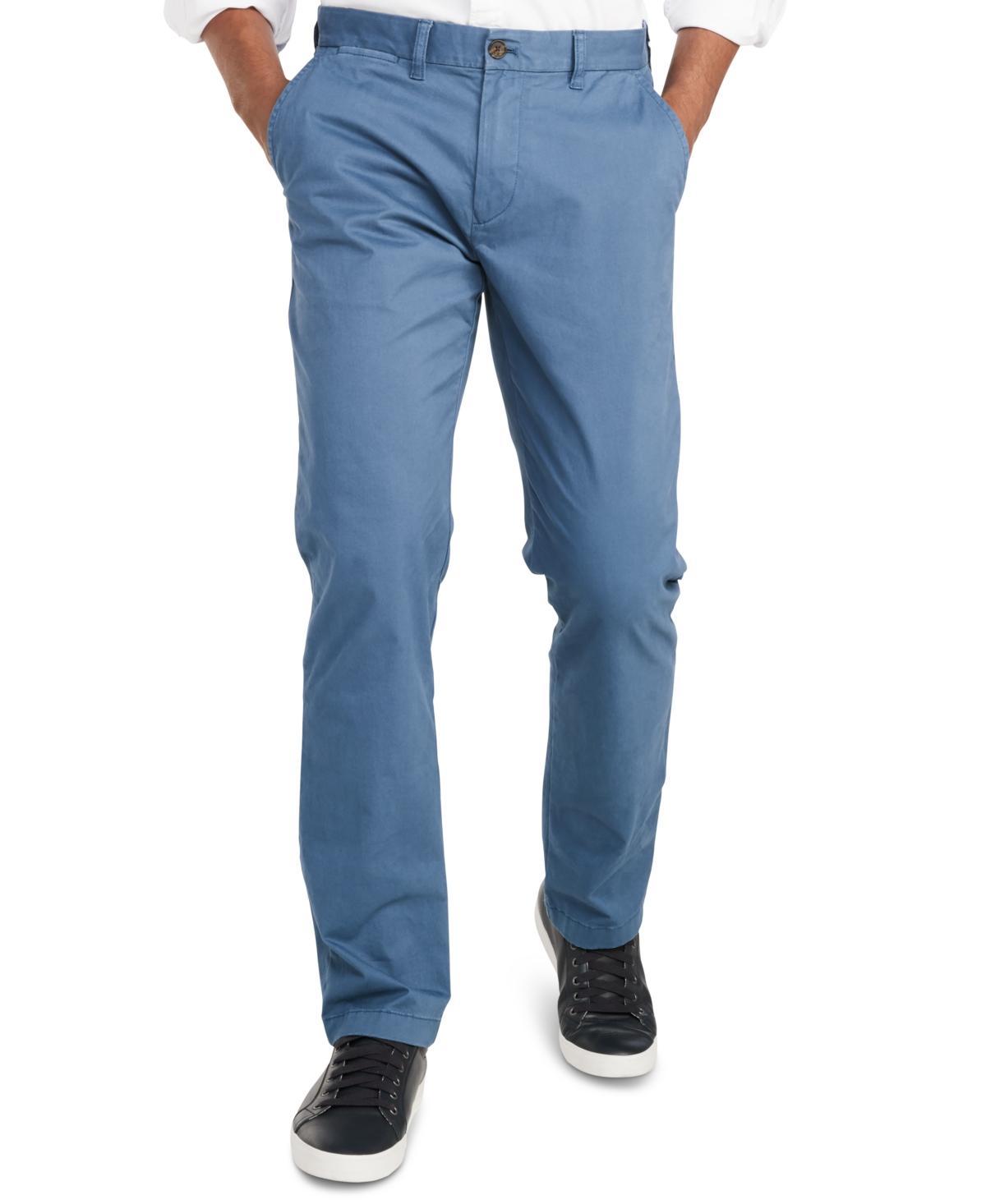 Men's Tommy Hilfiger Custom-Fit Chino Pants, Size: 38 X 32, Sand Green Product Image