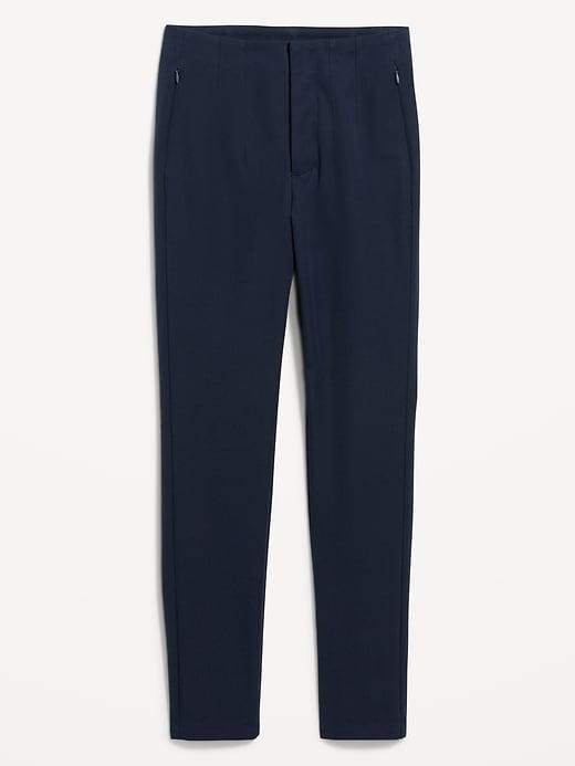 Extra High-Waisted Polished Pixie Skinny Ankle Jeans Product Image