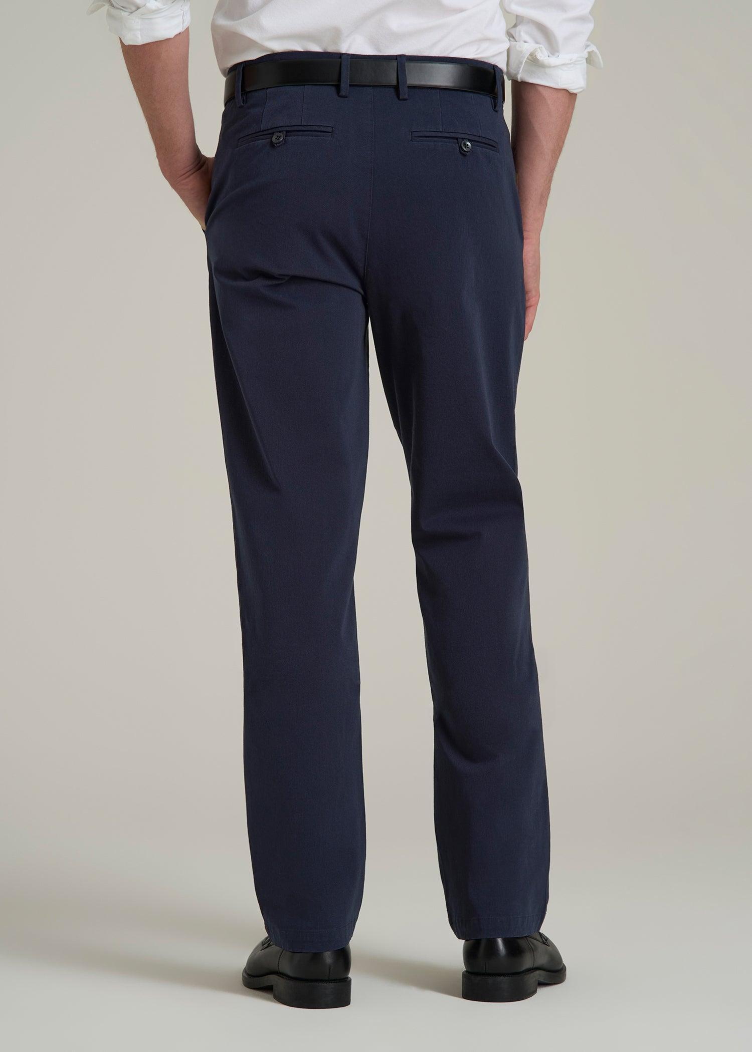 4 Way Stretch Commuter Tapered Chino Pants in Patriot Blue Product Image