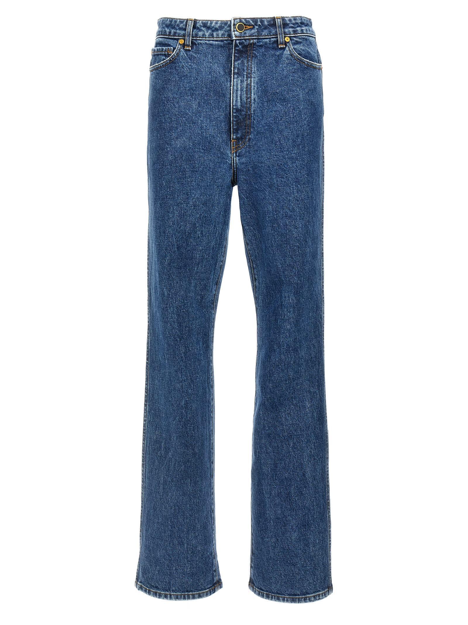 KHAITE Danielle Jeans In Blue Product Image