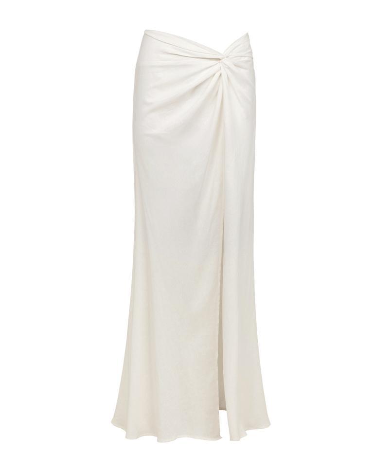 Sirene Long Skirt - Off White Product Image