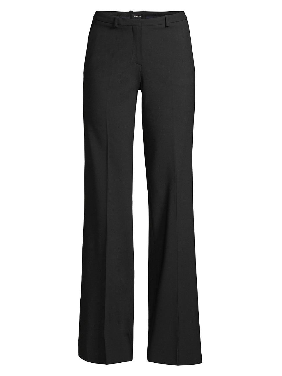 Womens Demitria Wool Flare Pants Product Image