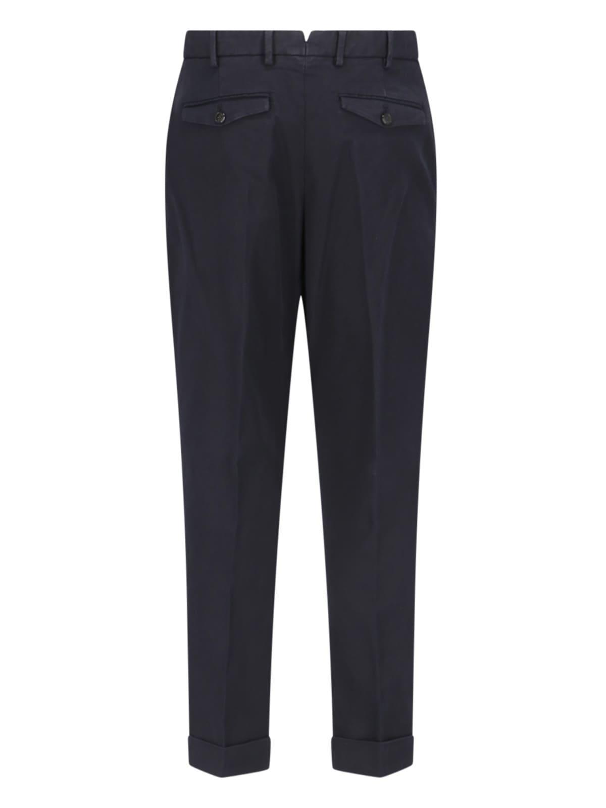 PT TORINO Trousers In Blue Product Image