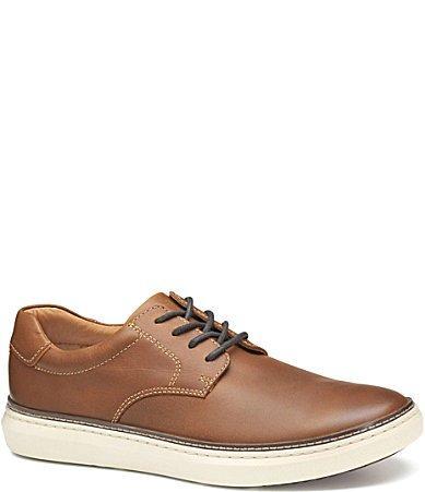 Johnston  Murphy Mens McGuffey 2 Leather Plain Toe Lace Up Oxfords Product Image