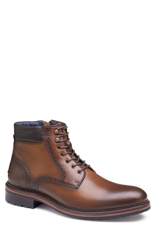 Johnston  Murphy Mens Connelly Plain Toe Boots Product Image