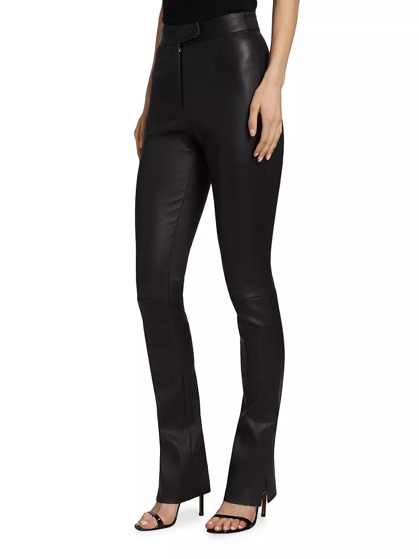 Dawn Skinny Leather Pants Product Image