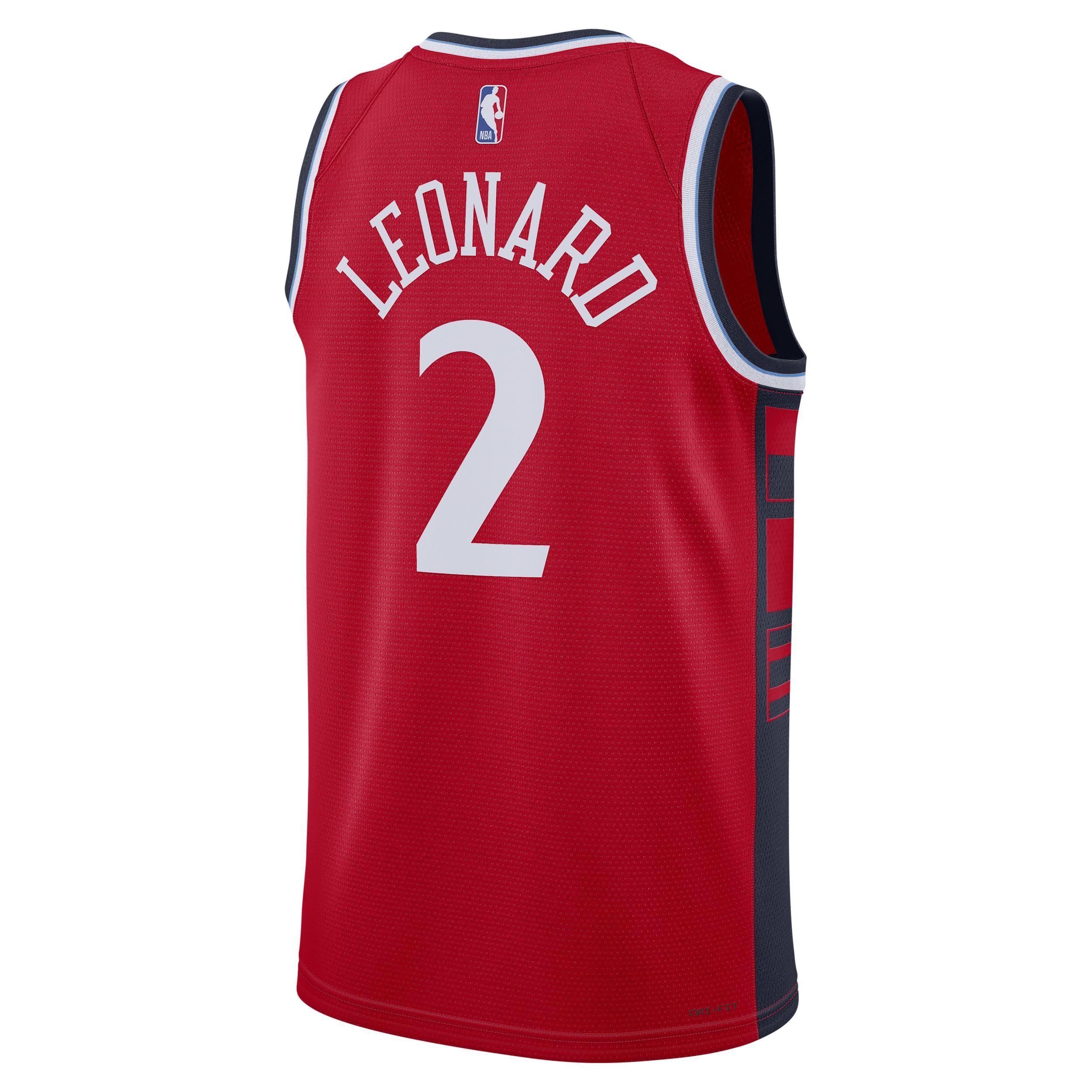 Men's Kawhi Leonard LA Clippers 2024/25 Statement Edition Jordan Dri-FIT NBA Swingman Jersey Product Image