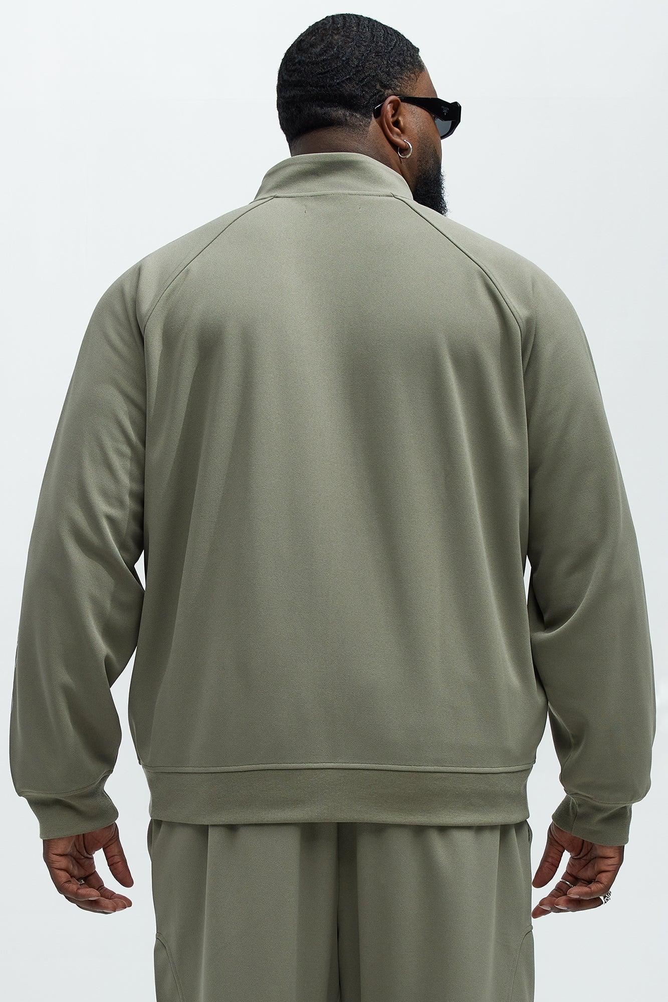 Bliss Track Jacket - Green Product Image