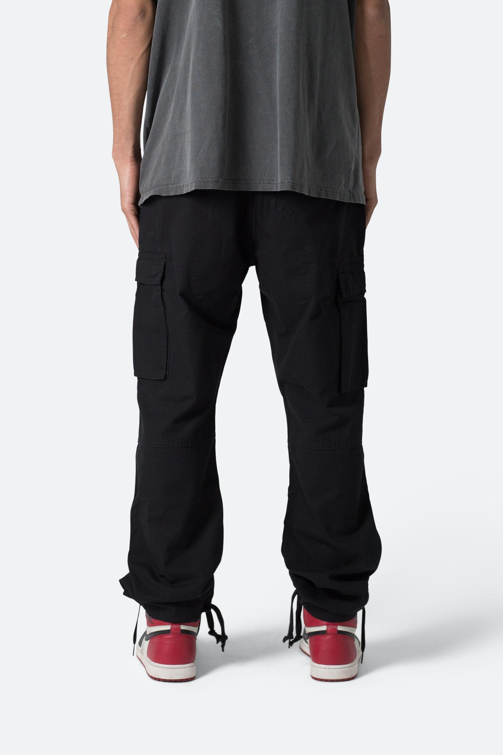 Vintage Cargo Pants - Black Product Image