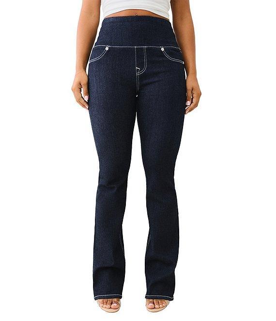 True Religion Becca Bootcut Pull-On Jeans Product Image