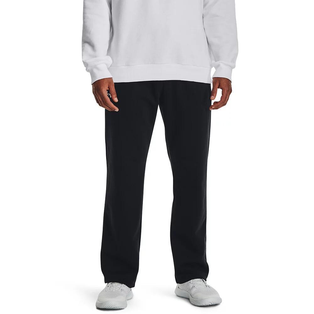 Big & Tall Under Armour Rival Fleece Sweatpants, Men's, Size: 4XL, Black Product Image