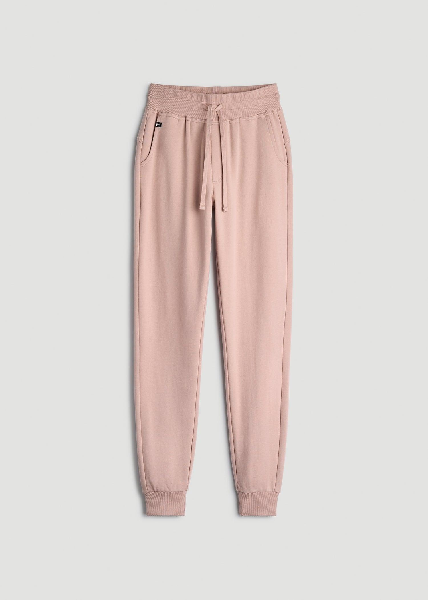 Wearever 2.0 French Terry Joggers for Tall Women in Desert Rose Product Image