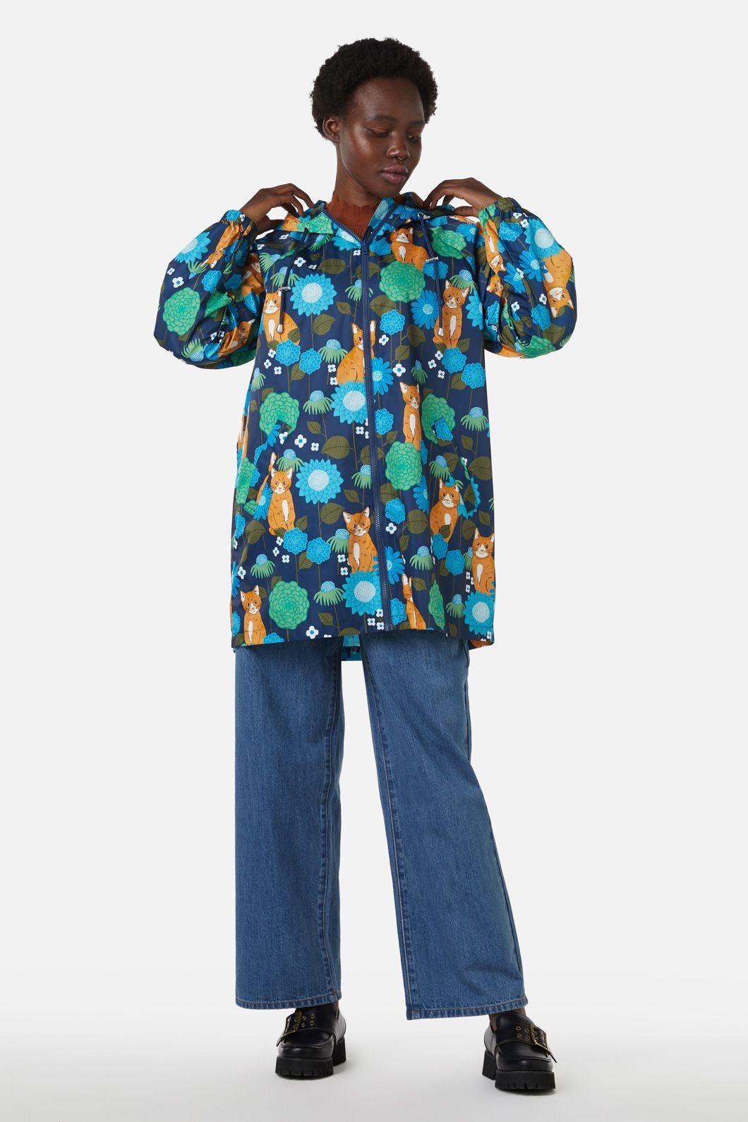 Cute Cats Rain Jacket Product Image