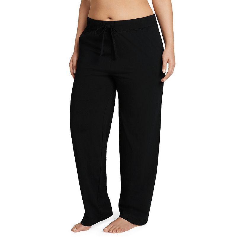 Plus Size Jockey Everyday Essentials Pajama Pants, Womens Grey Gray Product Image