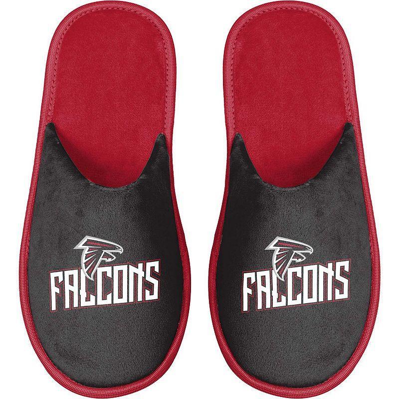 Men's FOCO Atlanta Falcons Scuff Slide Slippers, Size: Small, Black Product Image