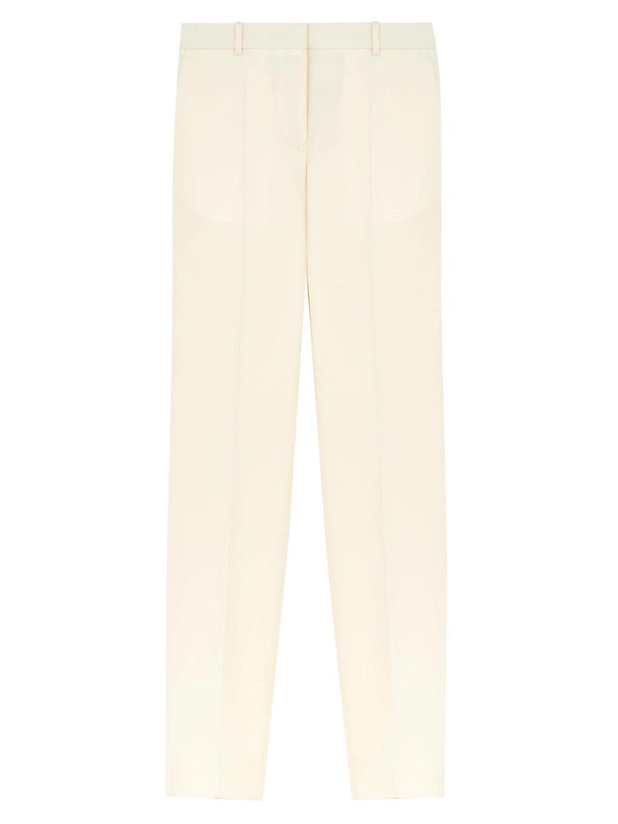 Womens Tailored Wool Trousers Product Image