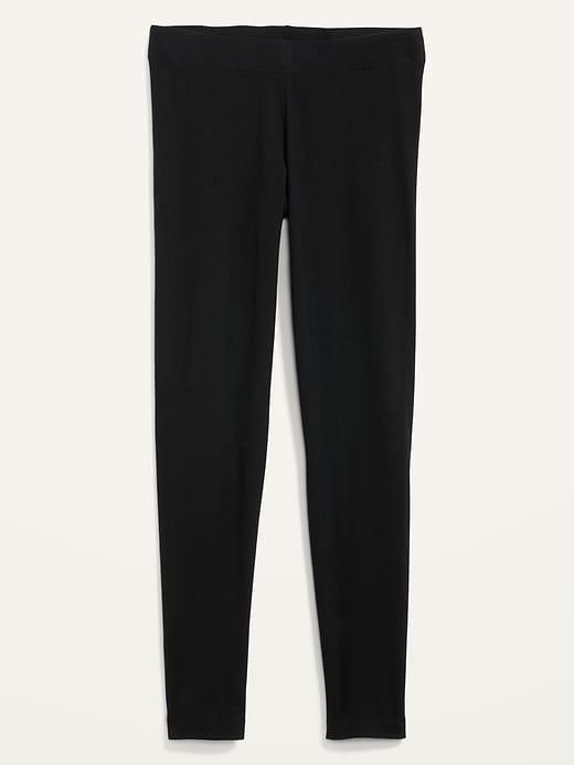 High-Waisted Jersey Leggings Product Image