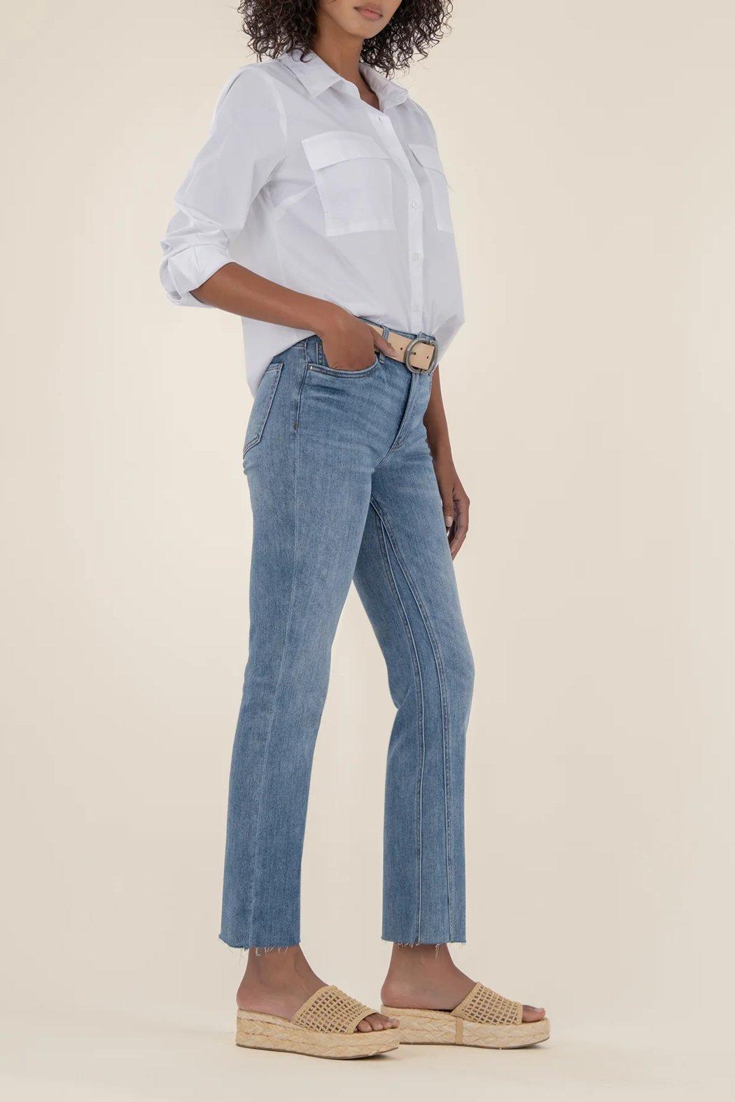 Kelsey High Rise Ankle Flare Product Image