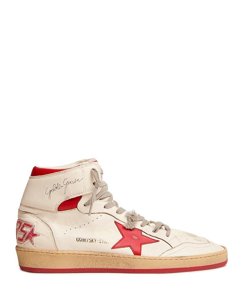 Golden Goose Womens Sky Star High Top Sneakers Product Image