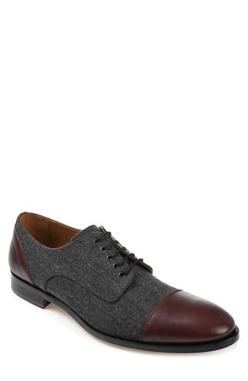 Taft Mens Jack Floral Printed Jacquard Calfskin Oxfords Product Image