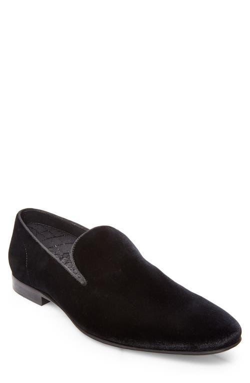 Steve Madden Mens Laight Velvet Slip On Loafers Product Image