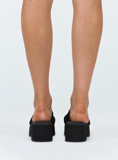 Therapy Nawty Sandals Black Product Image