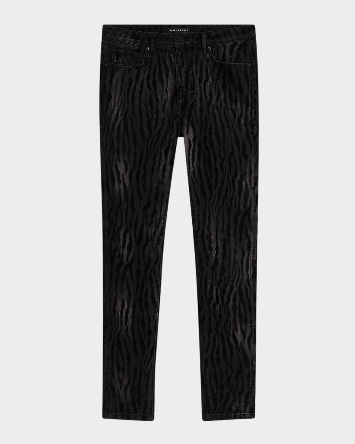 Men's Greyson Tiger Skinny Jeans Product Image