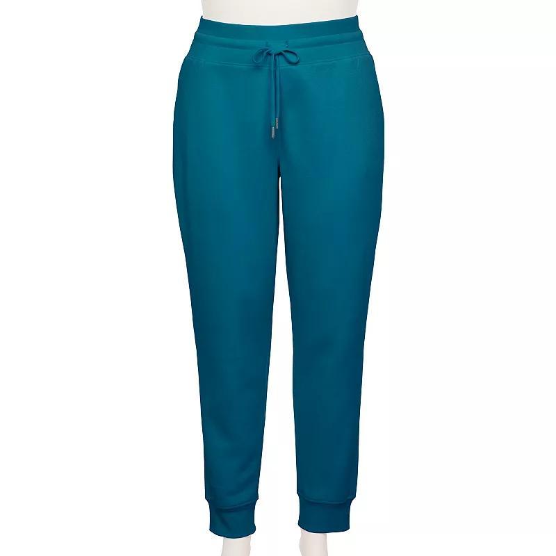 Plus Size Tek Gear® Ultrasoft Fleece Jogger Pants, Women's, Size: 3XL, Blue Crayon Product Image