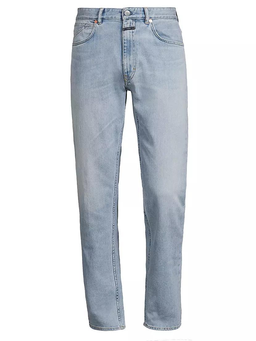 Mens Cooper True Stretch Straight-Leg Jeans Product Image