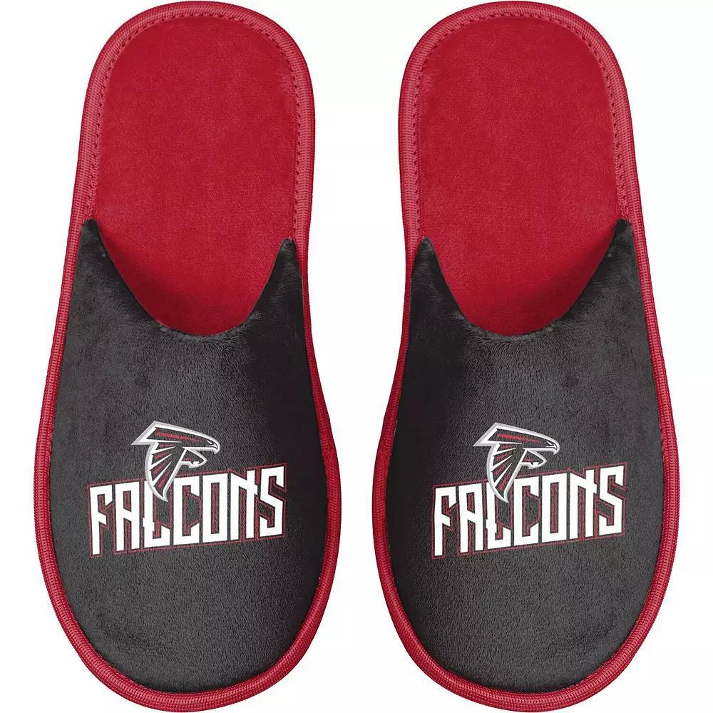 Men's FOCO Atlanta Falcons Scuff Slide Slippers, Size: Small, Black Product Image