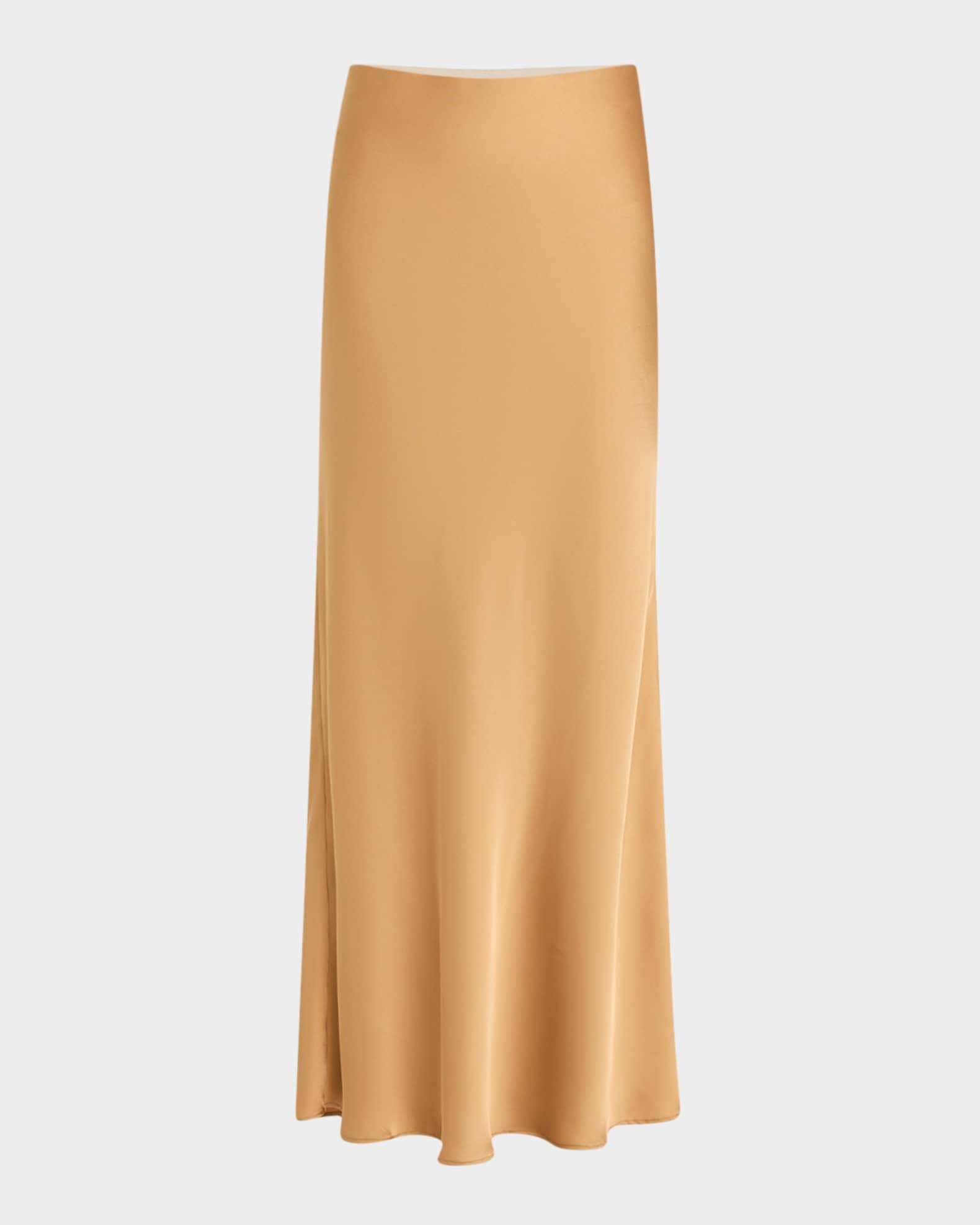 Meadow Satin Maxi Skirt Product Image