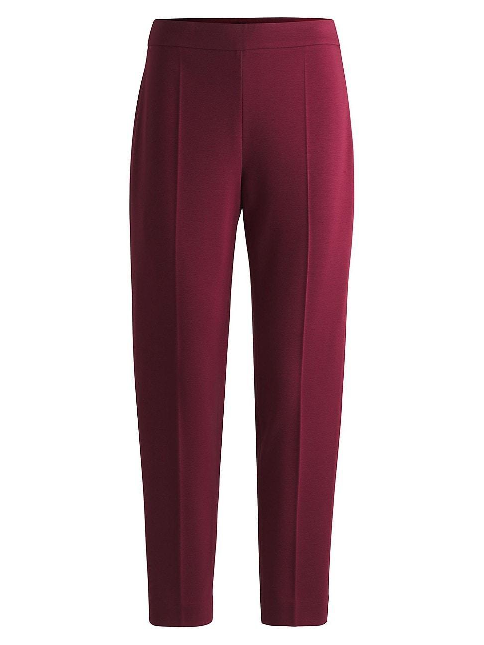 Womens Regular Fit Trousers with a Tapered Leg Product Image