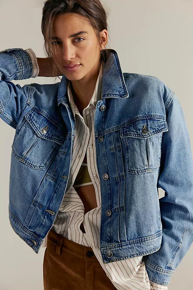 We The Free Sidney Denim Jacket Product Image