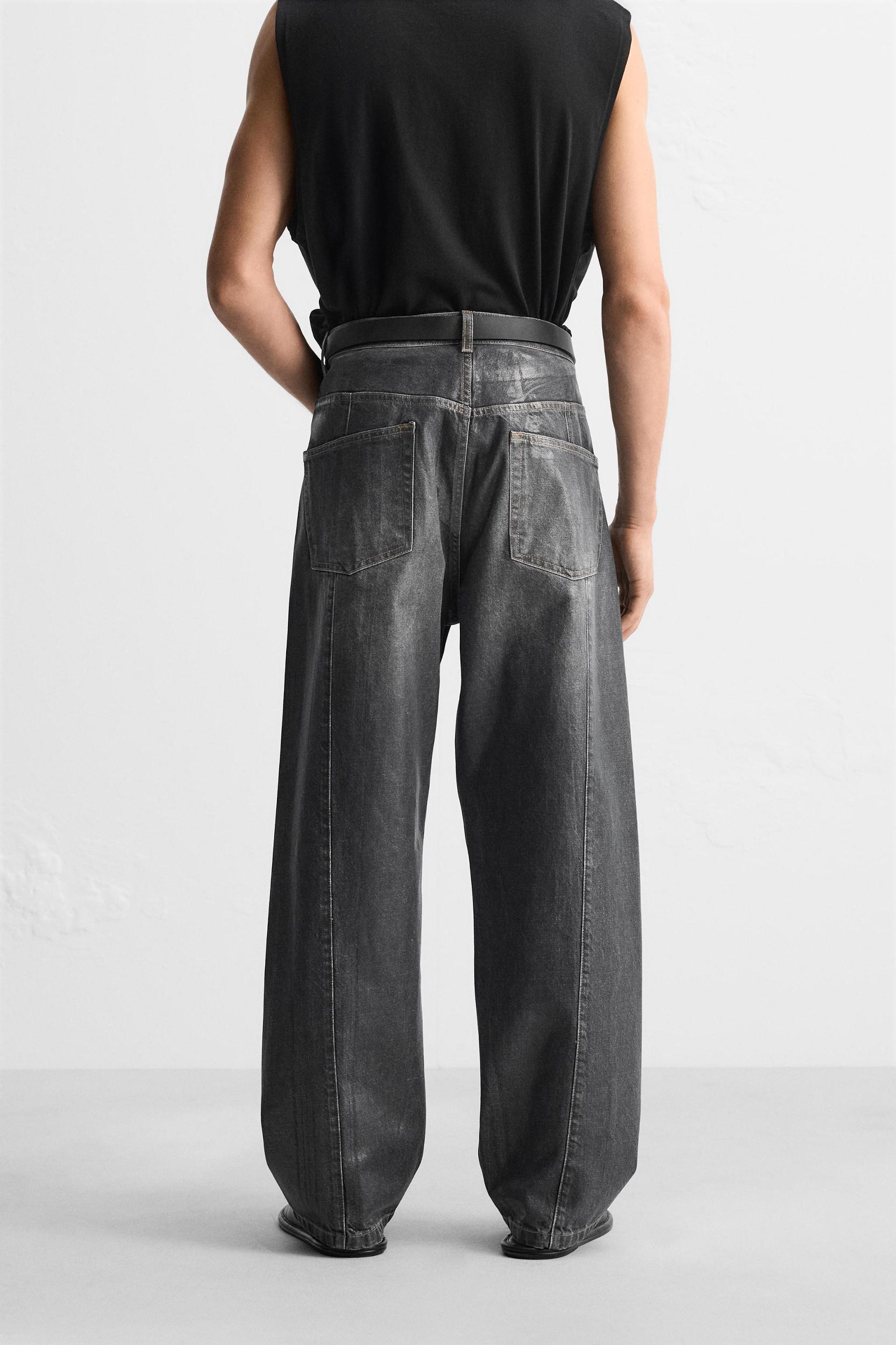 WAXED EFFECT JEANS LIMITED EDITION Product Image
