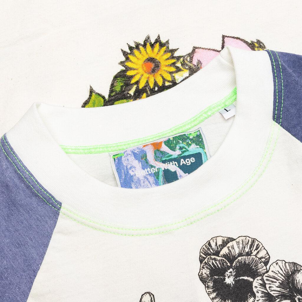 Shit Fuck Raglan Tee Shirt - Multi Male Product Image